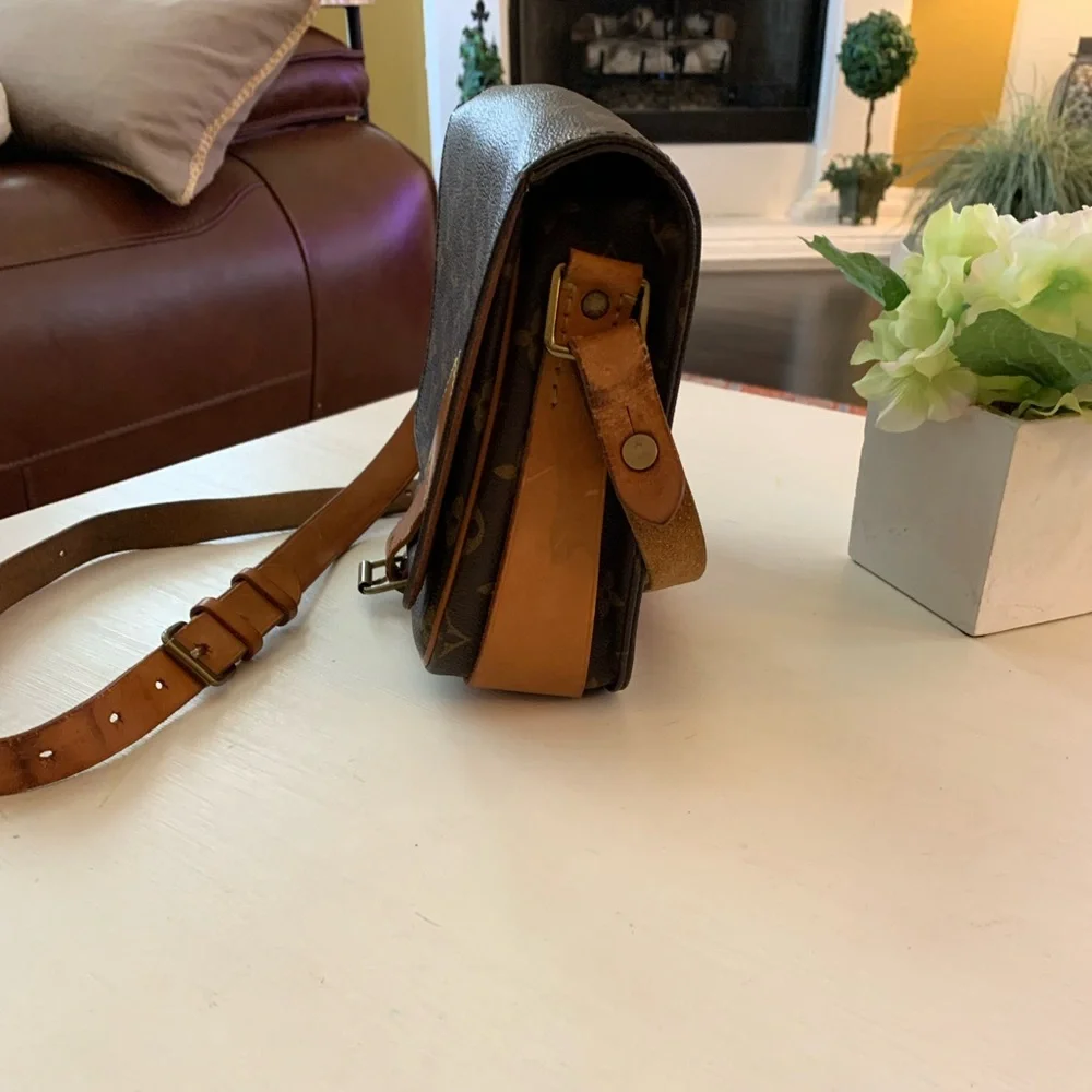 LV Cartouchiere PM Monogram Crossbody